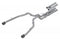 MBRP S51543CF 3" Cat-Back Dual Split Rear, Race Version Exhaust System for 2021-2024 RAM TRX T304 Stainless Steel w/ Carbon Fiber Tips