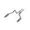 MBRP 11-14 Ford Mustang GT 5.0L Dual Split Rear Street Version T409 3in Cat Back Exhaust System