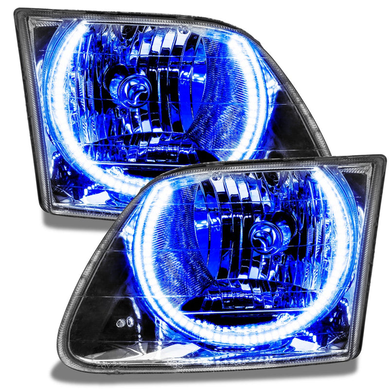 Oracle Lighting 7733 1997-2003 Ford F-150/F-250 Super Duty Pre-Assembled Headlights - Chrome