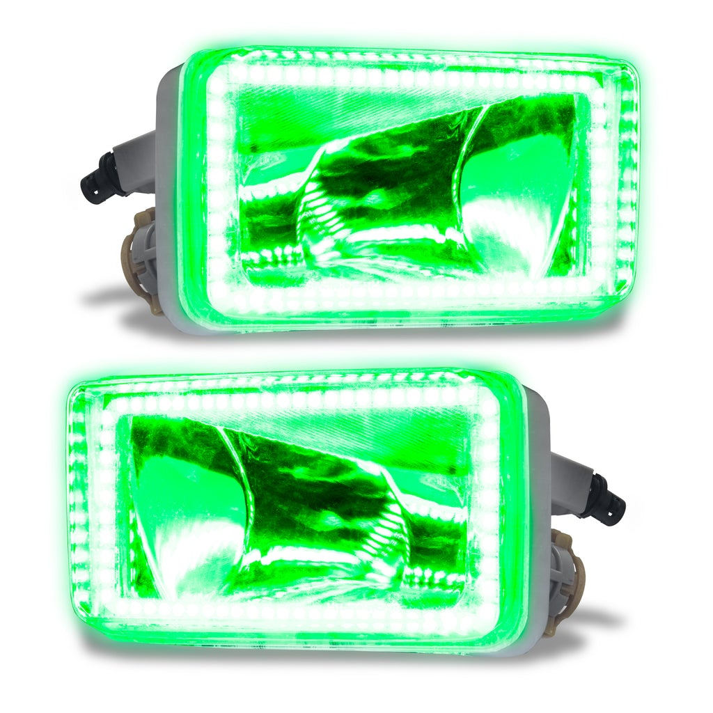 ORACLE Lighting 2007-2015 Chevrolet Silverado Pre-Assembled Fog Lights - Square Style Halo