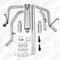 MBRP S5128AL 2.5" Aluminized Cat Back, Dual Split Side for 2006-2008 Dodge Ram Hemi 1500 5.7L SC/CC-SB