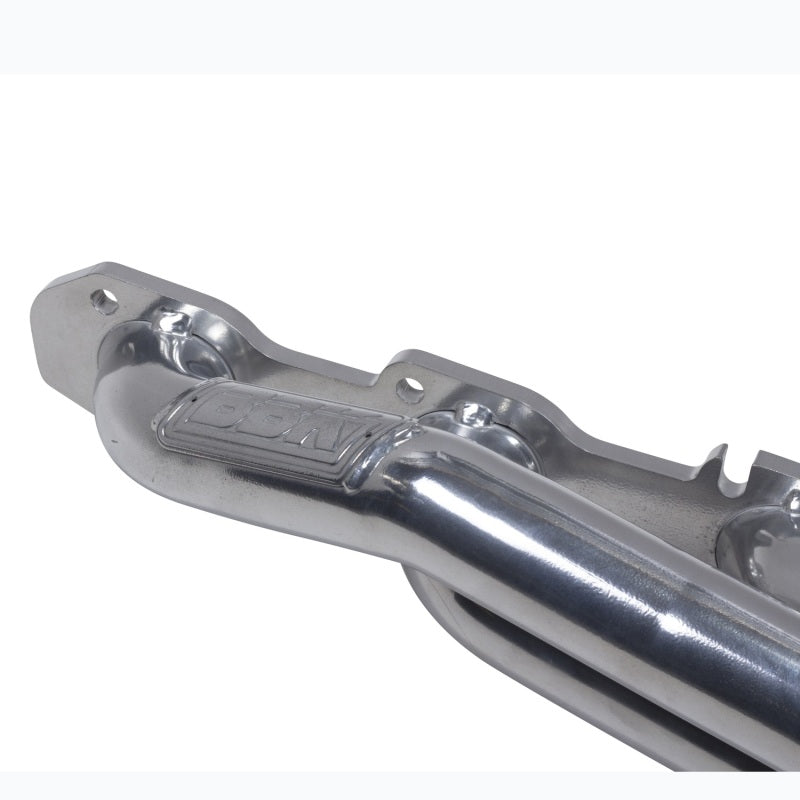 BBK 40280 1-3/4 Shorty Exhaust Headers Polished Silver Ceramic for 2009+ Dodge Challenger Charger 5.7 Hemi