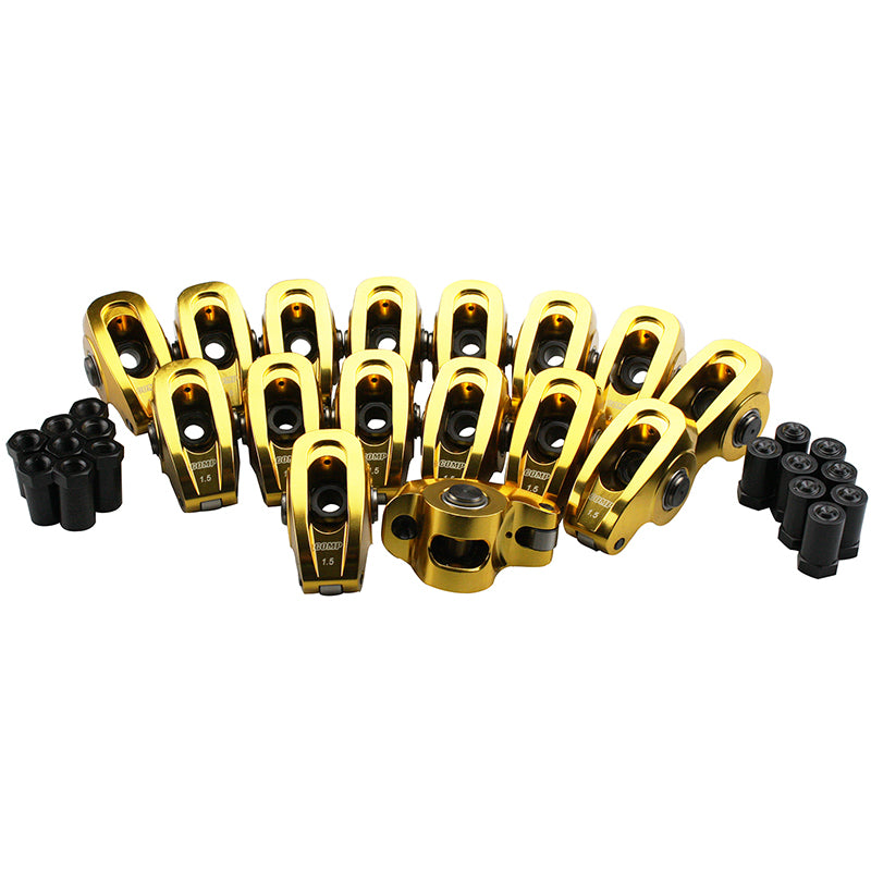 COMP Cams 19004-16 Ultra-Gold Aluminum Roller Rocker Arms