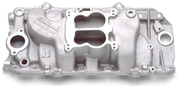 Edelbrock 2161 Performer 2-O Intake Manifold for 1965-90 Big-Block Chevy w/Oval Port Heads