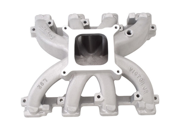 Edelbrock 28457 GM LS Victor Jr. Intake Manifold - 4150 Flange