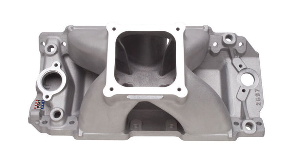 Edelbrock 2897 Super Victor II Intake Manifold for Chevy BBC V8 10.2 Deck