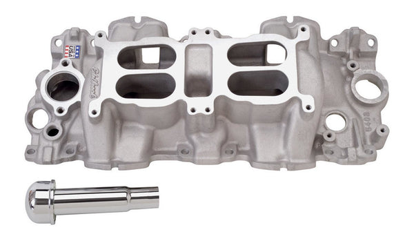 Edelbrock 5409 Performer RPM Dual Duad Intake Manifold for Chevy 348-409
