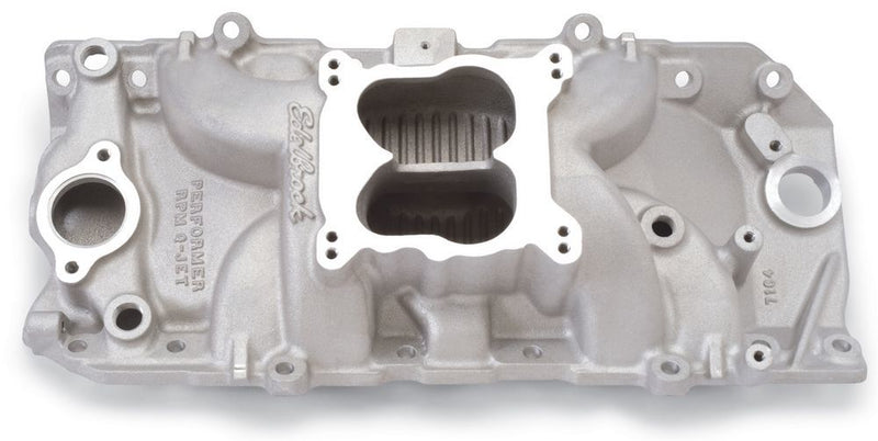 Edelbrock 7164 Performer RPM Intake Manifold for Big Block Chevy Oval Port Q-Jet