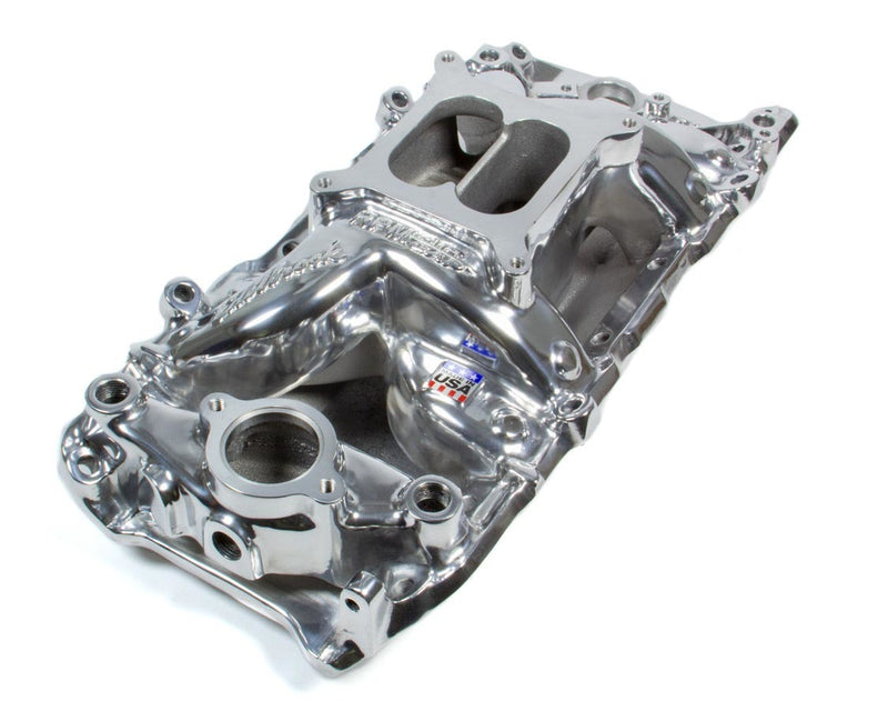 Edelbrock 75611 RPM Air-Gap Intake Manifold for Big Block Chevy 2-O Polished