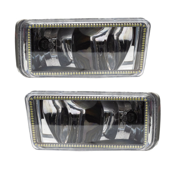 ORACLE Lighting 2007-2015 Chevrolet Silverado Pre-Assembled Fog Lights - Square Style Halo
