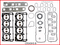 Enginetech RCCR345BP Engine Rebuild Kit for 2003-2008 Dodge Ram 5.7L 345 Hemi Engines