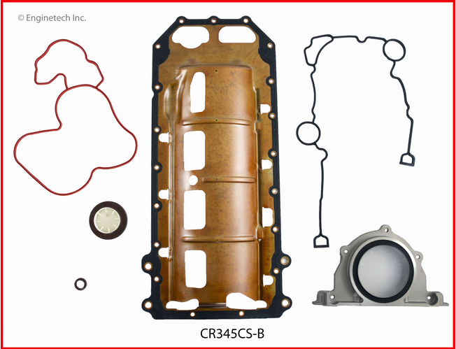 Enginetech RCCR345AP Engine Rebuild Kit for 2005-2008 Chrysler Car 5.7L 345 Hemi Engines