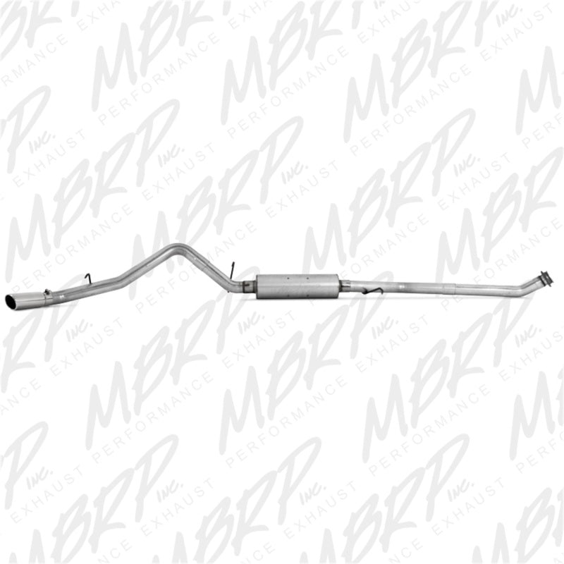 MBRP 2003-2007 Chevy/GMC 1500 Classic 4.8/5.3L EC/CC-SB Cat Back Single Side