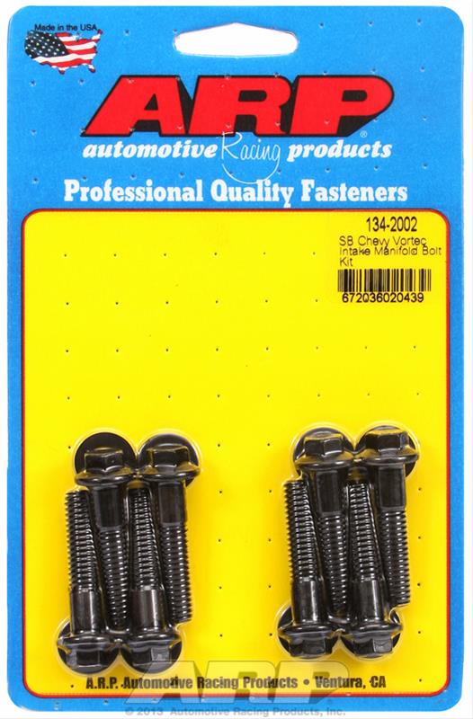 ARP 134-2002 Intake Manifold Bolts Kit for 1996-2002 Chevrolet Small Block Vortec 305 350 Engines