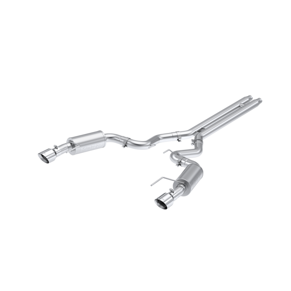 MBRP S7251AL 3" Cat-Back, Dual Split Rear, Street Profile, Aluminized Steel for 2024 Ford Mustang GT S650 5.0L
