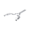 MBRP S7251AL 3" Cat-Back, Dual Split Rear, Street Profile, Aluminized Steel for 2024 Ford Mustang GT S650 5.0L