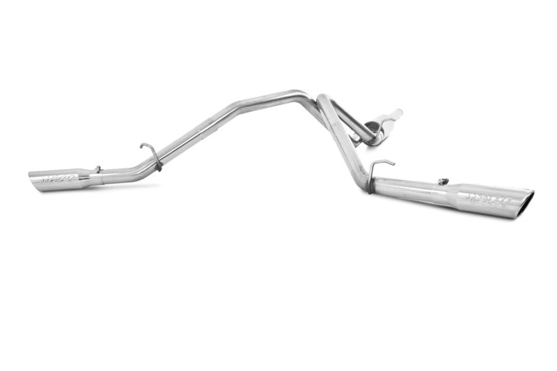 MBRP 2014 Chevy/GMC 1500 Silverado/Sierra 4.3L V6/5.3L V8 Dual Split Side T409 3in Cat Back Exhaust