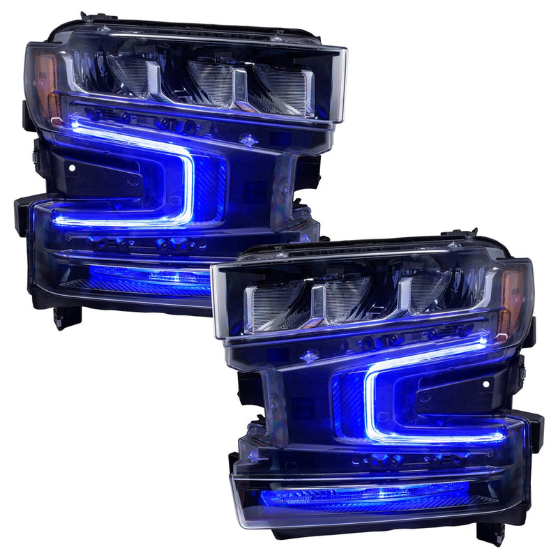 Oracle Lighting 1441 2019-2021 Chevrolet Silverado 1500 ColorSHIFT® RGB+W Headlight DRL Upgrade Kit