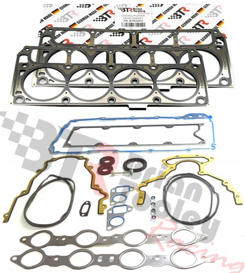 Brian Tooley Racing BTR BTR73450 Gen III Complete Gasket Set w/ LS9 Cylinder Head Gaskets