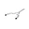 MBRP  S72533CF 3" Cat-Back, Dual Split Rear w/ CF Tips, Race Profile, T304 for 2024 Ford Mustang GT S650 5.0L