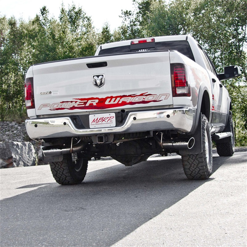 MBRP 2014-2016 Ram 2500 6.4L 4in 409 SS Dual Side Split Outlet Cat Back Exhaust