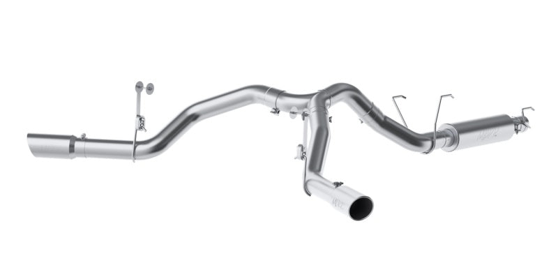 MBRP 2014-2016 Ram 2500 6.4L 4in AL Dual Side Split Outlet Cat Back Exhaust