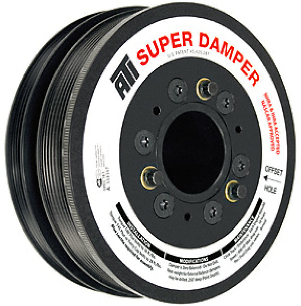 ATI 917246 Damper - 7.425in - Steel LW - 6/4 Grv - LS1-2-3-6 & L76 - 97-13 - Y Body & SS & G8 - 3 Ring