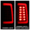 Spyder 13-14 Dodge Ram 1500 Light Bar LED Tail Lights - Black Smoke ALT-YD-DRAM13V2-LED-BSM