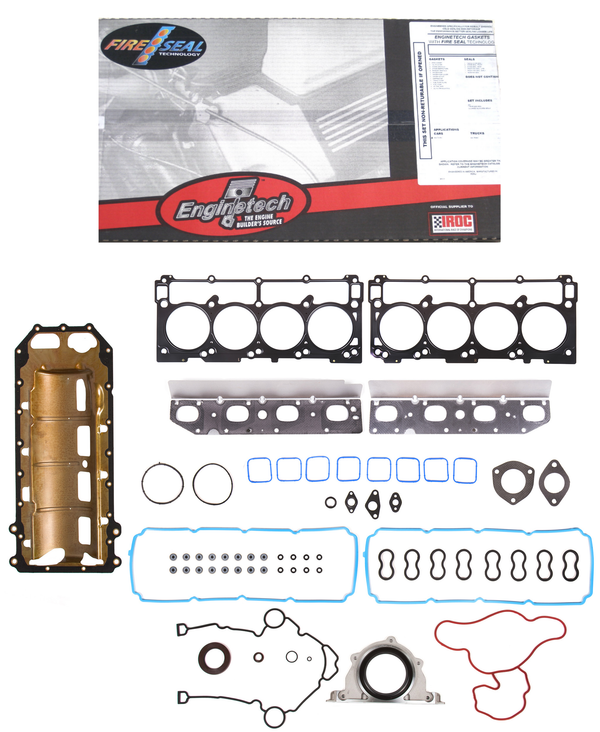 Enginetech CR345K-2 Full Gasket Set for 2009-2018 Dodge 5.7L Hemi Truck SUV Engines