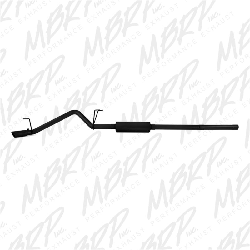 MBRP S5142BLK 3" Cat Back, Single Side for 2009-2024 Dodge Ram 1500 5.7L Hemi