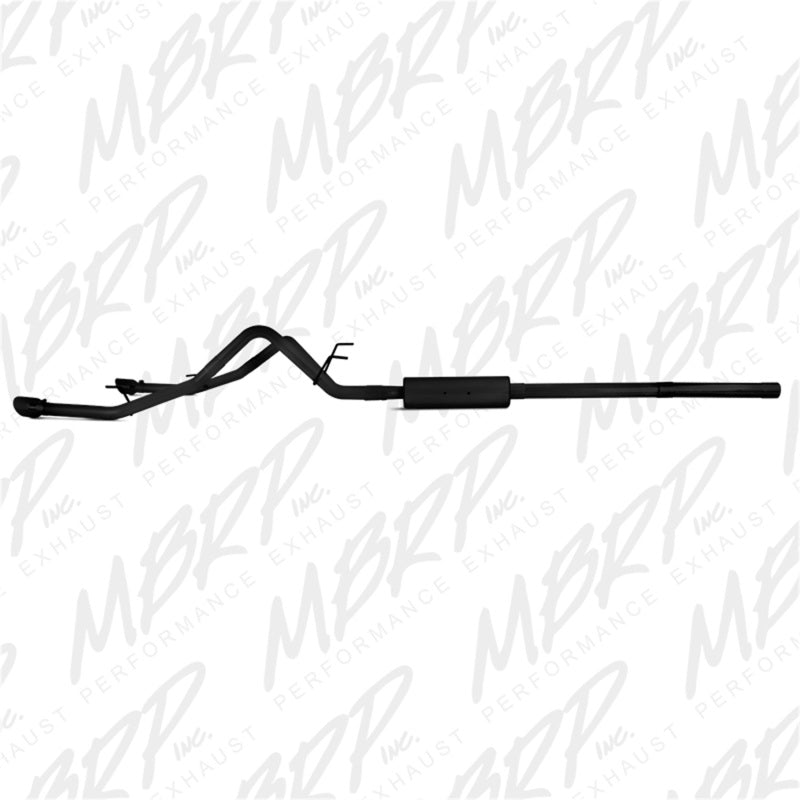 MBRP S5146BLK 2.5" Cat Back, Dual Split Rear for 2009-2024 Dodge Ram 1500 5.7L Hemi