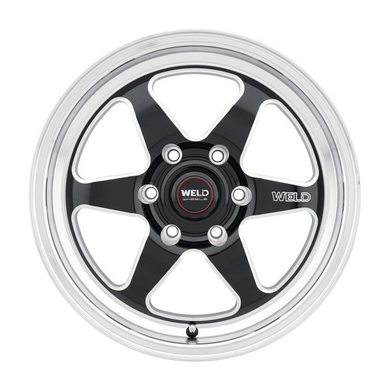 Weld 17x7 Ventura 6 Drag 6x135 ET20 BS4.80 Gloss BLK MIL DIA 87.1