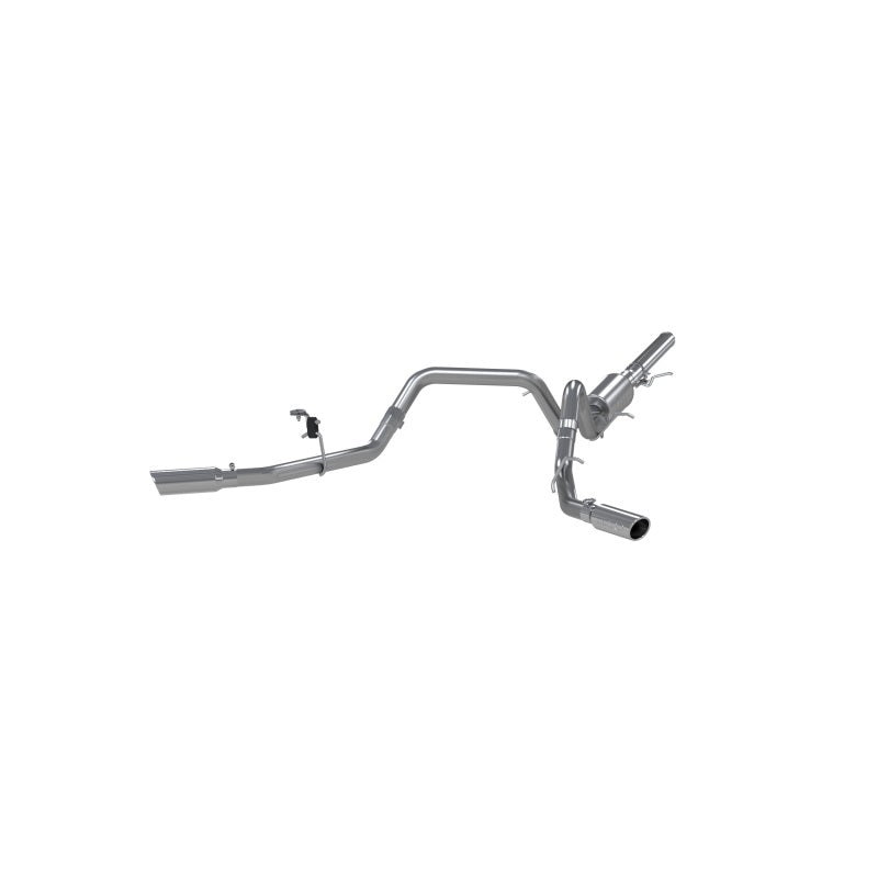 MBRP 2014 Chevy/GMC 1500 Silverado/Sierra 4.3L V6/5.3L V8 Dual Split Side T409 3in Cat Back Exhaust