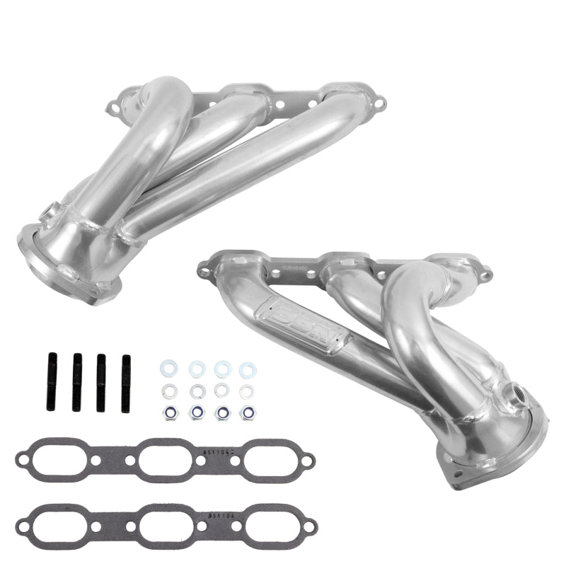 BBK 40400 1-5/8 Shorty Tuned Length Headers - Silver Ceramic for 2005-2010 Dodge Charger / Chrysler 300 3.5L V6