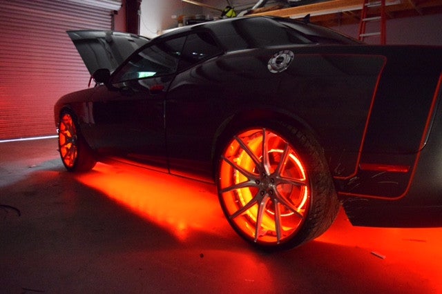 Oracle Lighting 4215 LED Illuminated Wheel Rings - Single Row LED
