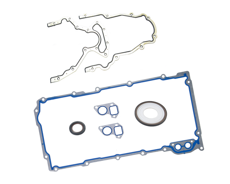 AMS Racing Lower Gasket Set for Chevrolet GM Gen III IV 4.8L 5.3L 6.0L 6.2L LS Engines