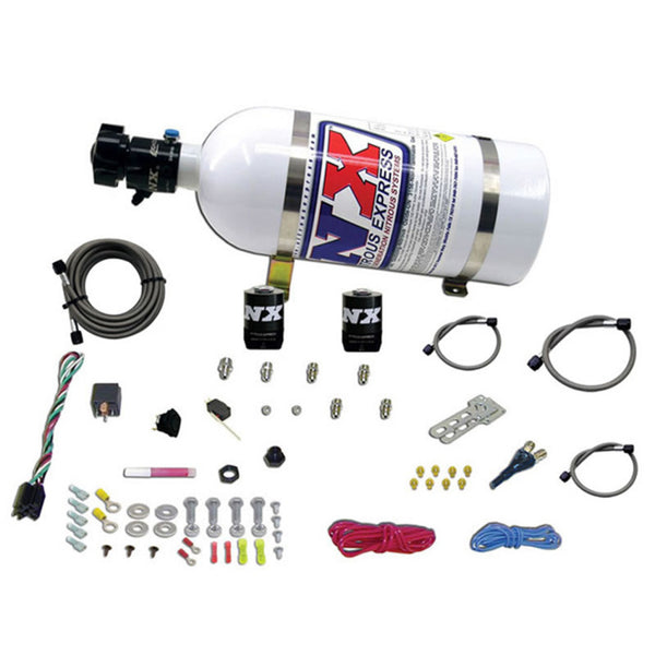 Nitrous Express All Gm Efi Single Nozzle System (35-50-75-100-150 Hp) With 10Lb Bottle