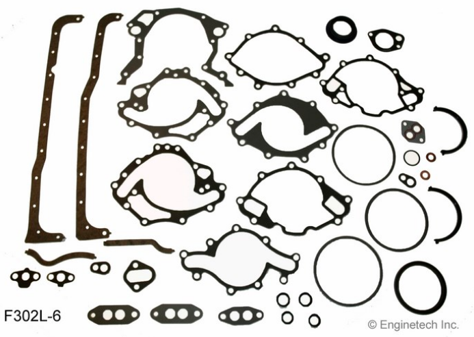 Enginetech RCF302HP Engine Rebuild Kit for 1986-1988 Ford 5.0L 302 Car EFI EX High Output