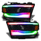 Oracle Lighting 1281 2019-2021 Dodge RAM 1500 RGB+W Headlight DRL Upgrade Kit - Reflector LED Headlights