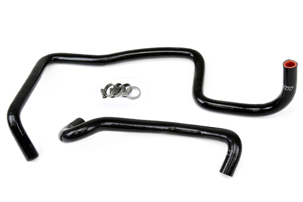 HPS Black Reinforced Silicone Heater Hose Kit Coolant for 2006-2010 Jeep Commander 5.7L V8 Without Rear A/C