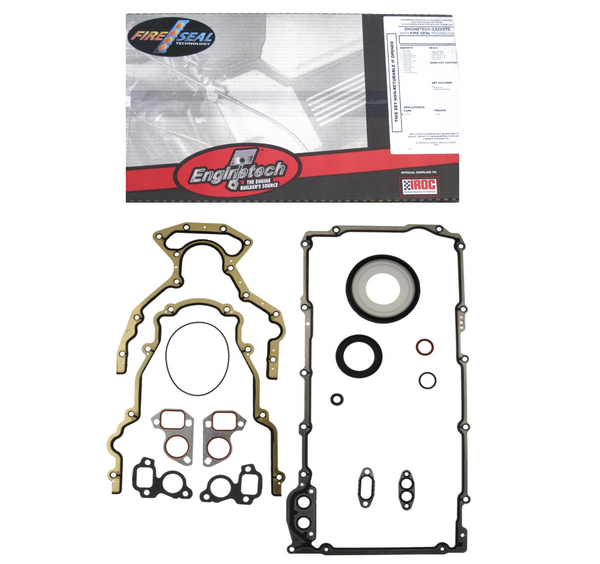 Enginetech C293CS-A Lower Gasket Set for 1999-2014 Chevrolet GM Gen III IV 4.8L 5.3L 5.7L 6.0L