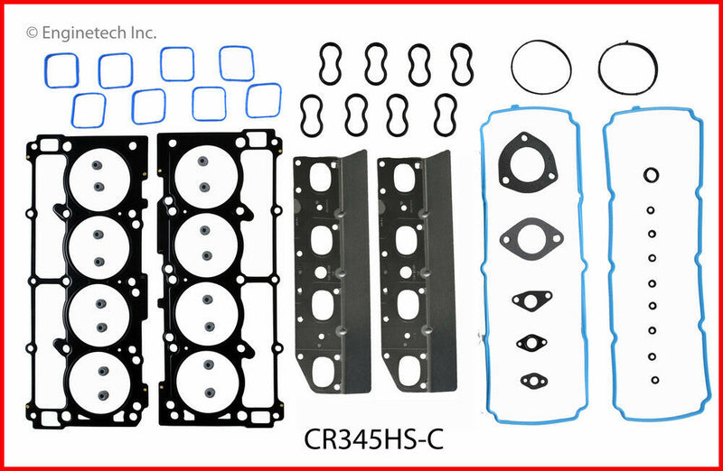 Enginetech RCCR345CP Engine Rebuild Kit for 2009-Newer Dodge Ram 5.7L Hemi Engines