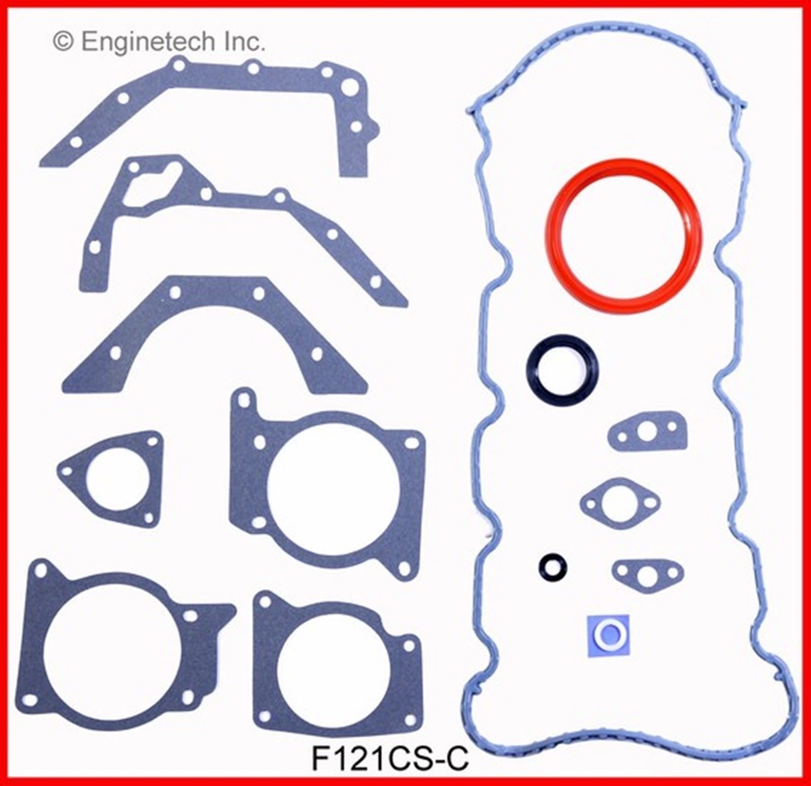 Enginetech RCF121CP Engine Rebuild Kit for 2000-2002 Ford Focus 2.0L SOHC VIN "P"