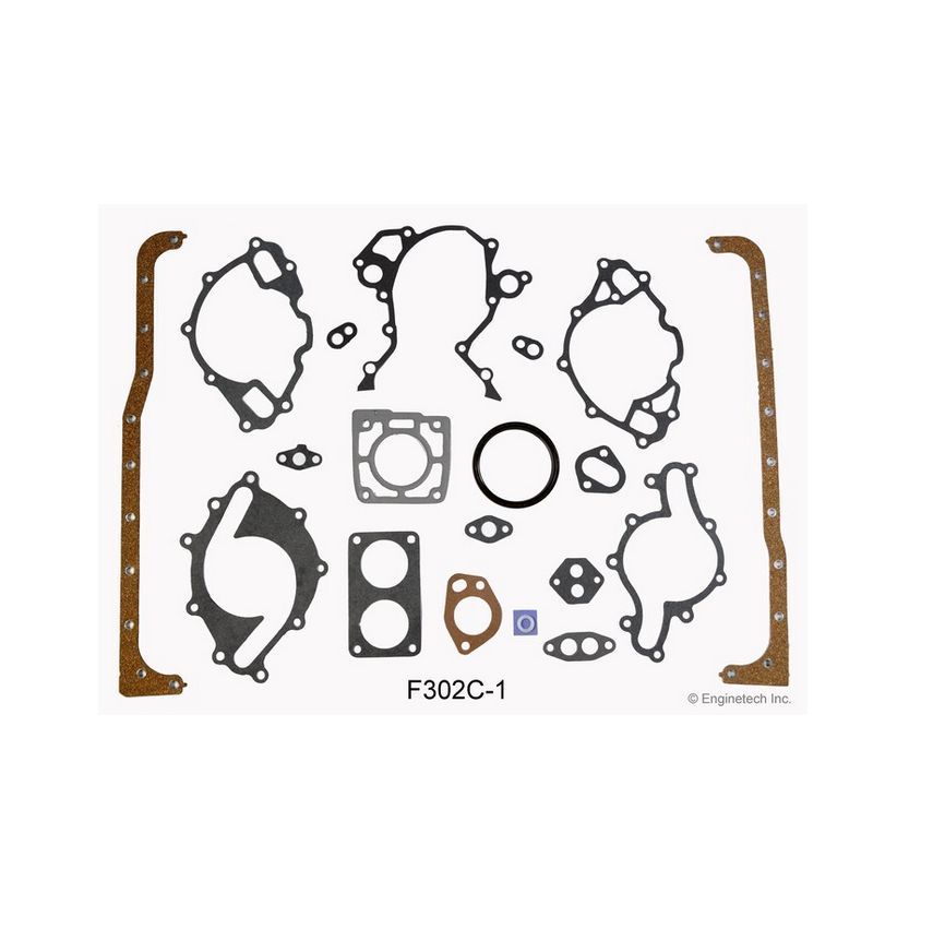 Enginetech RCF302LP Engine Rebuild Kit for 1987-1990 Ford 302 5.0 HO Engines