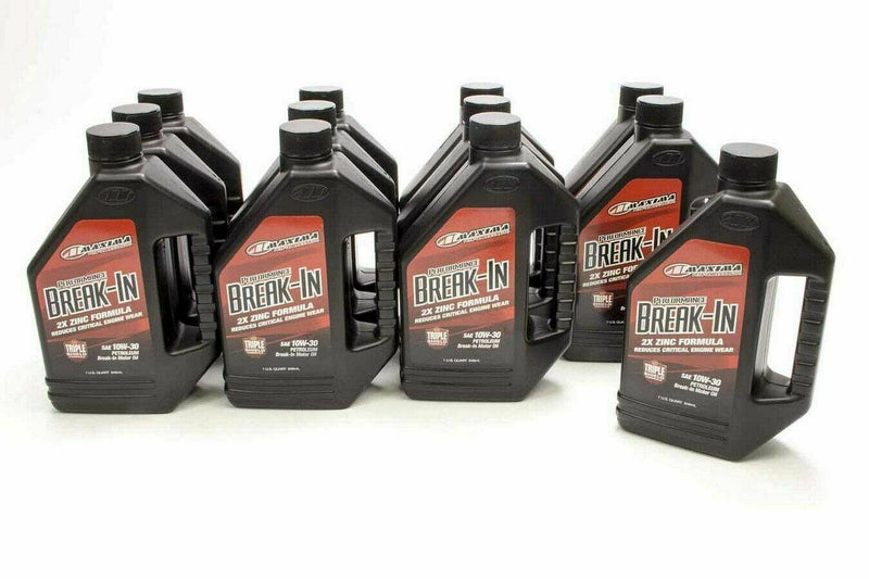Maxima 39-10901 24 Quarts 10W-30 Performance Break-In Engine Oil Zinc Motor