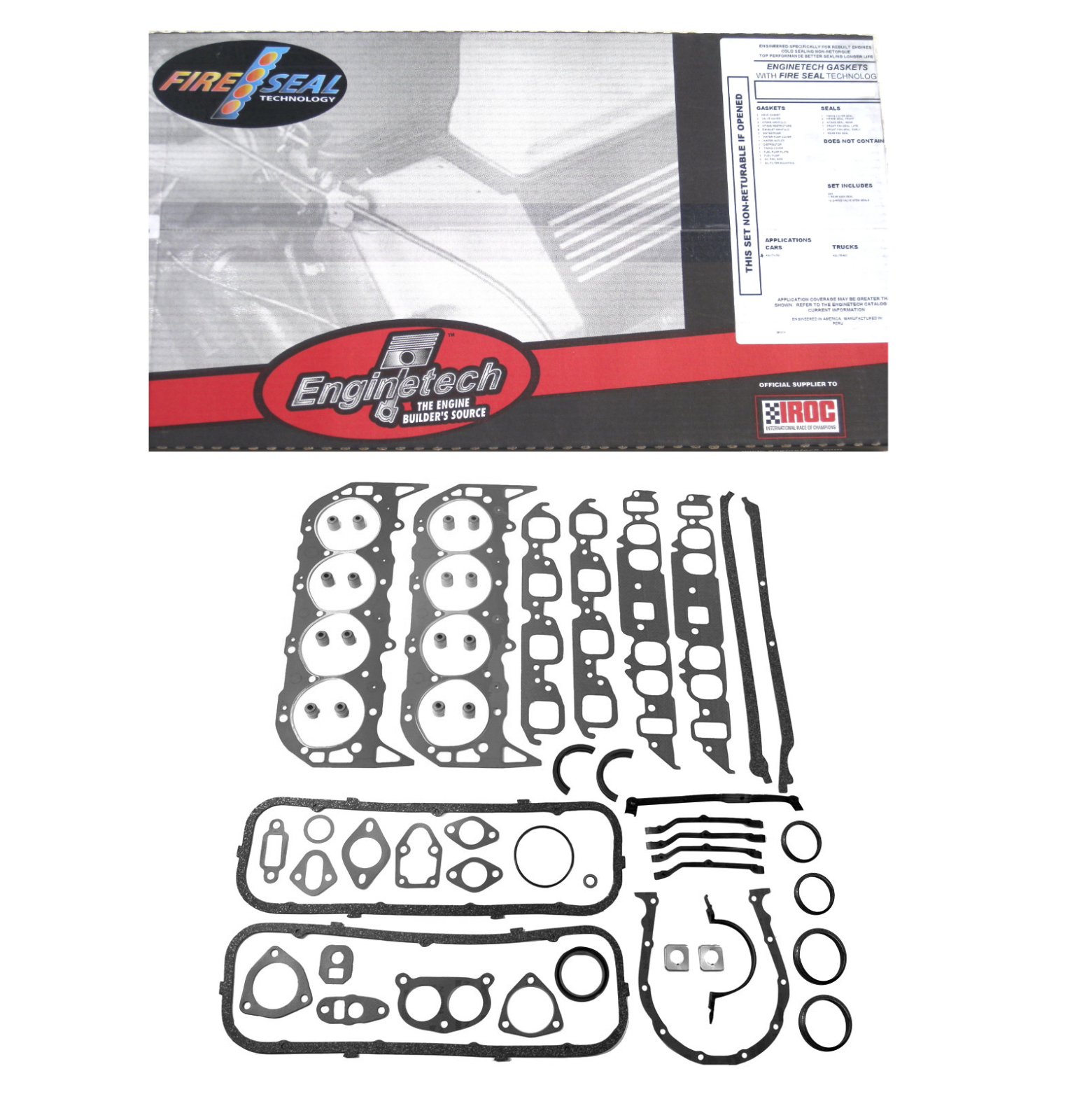 Enginetech C454-43 Engine Gasket Set for Big Block Chevrolet Truck SUV