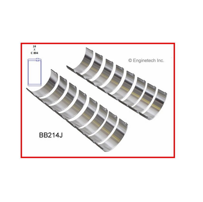Enginetech RCF302LP Engine Rebuild Kit for 1987-1990 Ford 302 5.0 HO Engines