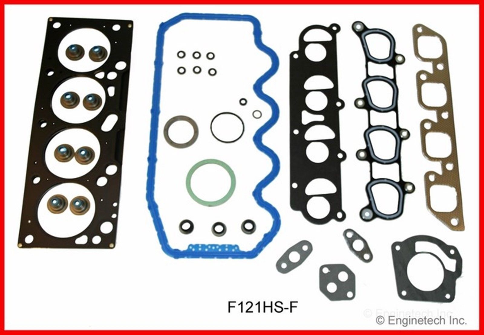 Enginetech RCF121CP Engine Rebuild Kit for 2000-2002 Ford Focus 2.0L SOHC VIN "P"