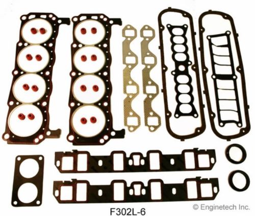 Enginetech RCF302KP Engine Rebuild Ford for 1987-1994 Ford 5.0L 302 Truck EFI EX High Output