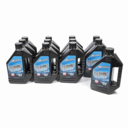 Maxima 39-33901 24 Quarts 10W-30 Performance Petroleum Racing Engine Oil ZDDP